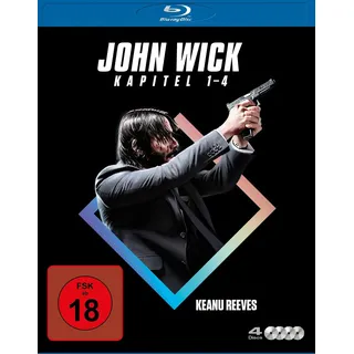 Leonine John Wick - Kapitel 1-4 (Blu-ray)