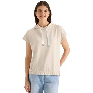 Cecil T-Shirt Hoodie Printdetail Beige L