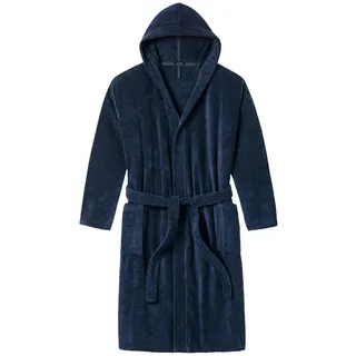 SCHIESSER Essentials Bademantel Blau S