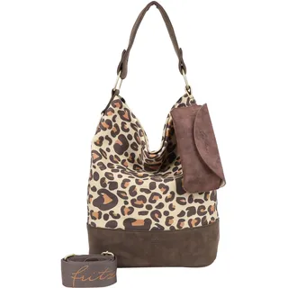 Fritzi aus Preußen Izzy07 Shopper Canvas Beige/Brown