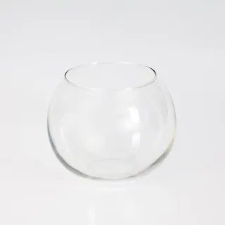 INNA-Glas Kugelvase - Dekoglas TOBI, klar, 12cm, Ø 14cm