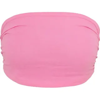 URBAN CLASSICS Neon Bandeau Top Rosa XS
