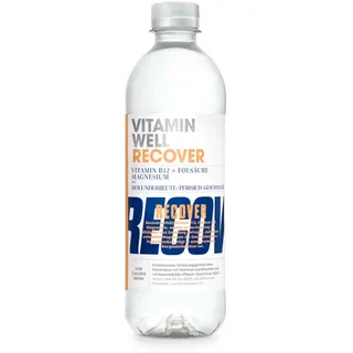 Vitamin Well (500ml) RECOVER Holunderblüte-Pfirsich