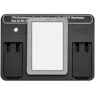 Digitaluhr Tischuhr Mini schwarz Quarz TFA Dostmann Modell-Nr. 12345