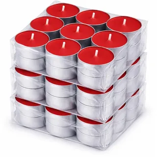 HS Candle Teelicht 54 St. rot