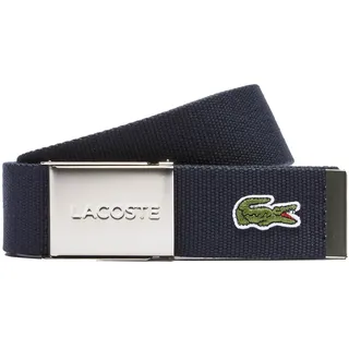 Lacoste Gürtel Polyester blau 90 cm