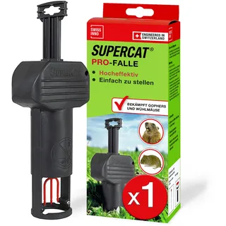 SWISSINNO Wühlmausfalle SuperCat 6 cm Durchmesser