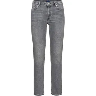 Gant 5-Pocket-Jeans Super-Stretch Jeans Farla grau