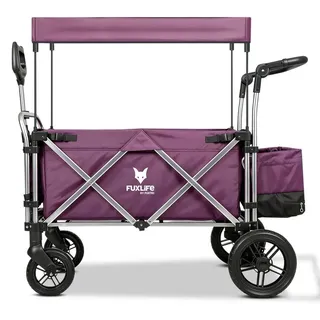 FUXTEC Fuxlife Luxus Bollerwagen FC-CTL900 Purpur