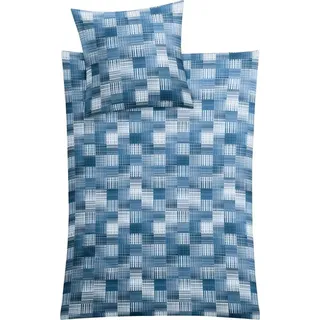 KLEINE WOLKE Dany indigo 135 x 200 cm + 80 x 80 cm
