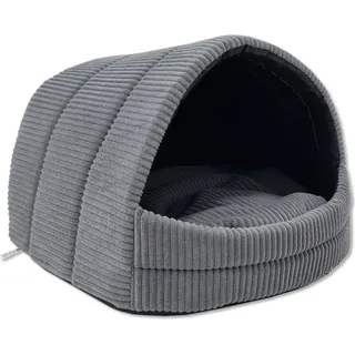 Hundehütte Hundehöhle Exklusives Haus Hund oder Katze | 2 Größen | Hochwertiges Material | Komfortabel und Waschbar