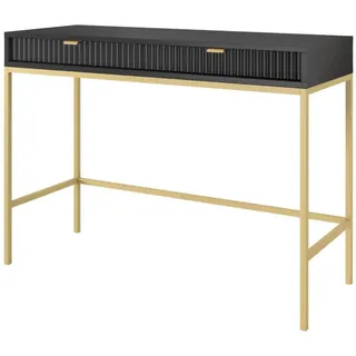 Möbel Kraft Schminktisch schwarz ¦ Maße (cm): B: 104 H: 78