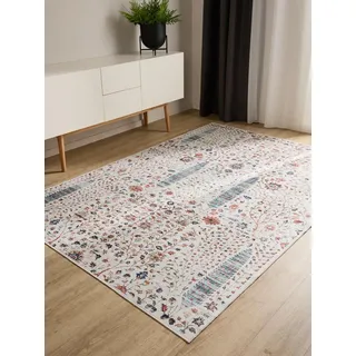 benuta basic George Kurzflorteppich 200 x 300 cm Bunt