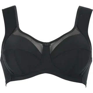 Anita SINCE 1886 Clara Entlastungs-BH Zierschleife, Tüll, für Damen, 001) schwarz, 90F,