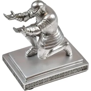 Ritter Figur kniend Mittelalter Ritter Schwert Brieföffner Ständer Stifthalter Figur Ritter Stifthalter Exklusives Wohnaccessoire Büro Schreibtisch Zubehör & Ritter Geschenk
