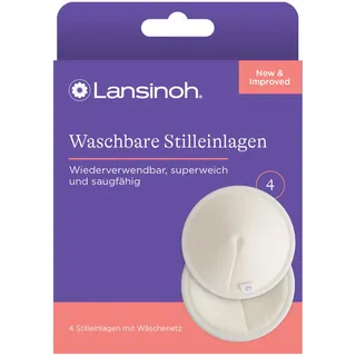 Lansinoh Waschbare Stilleinlagen 4 Stück