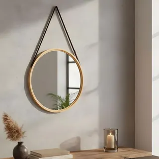 levandeo Spiegel 38 x 38 cm Beige