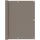 120 x 500 cm Taupe Oxford-Gewebe