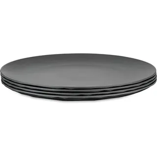 Koziol Club Speiseteller 26 cm grau 4er Set