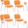 Chrom 4 St. Stoff orange