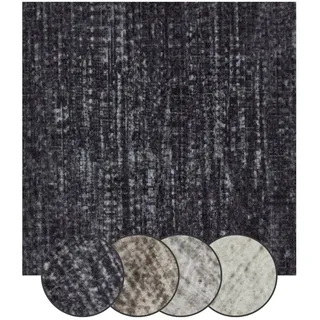 ANDIAMO Teppichfliesen "Paris Nadelfilz" Teppiche 40x40 cm, selbstklebend, robust & strapazierfähig, 25 Stück (4 qm) Gr. 4 mm, 1 St., grau (anthrazit) Teppichfliesen