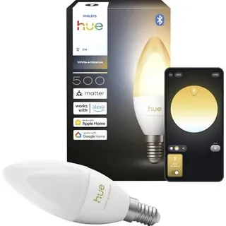 Philips Hue LED-Leuchtmittel (einzeln) 8721103099426 EEK: D (A - G) E14 0.2W Kaltweiß, Warmweiß