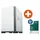 24 TB (2 x 12 TB Synology Plus)