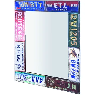 Haku-Möbel Wandspiegel 61 x 81 cm Mehrfarbig