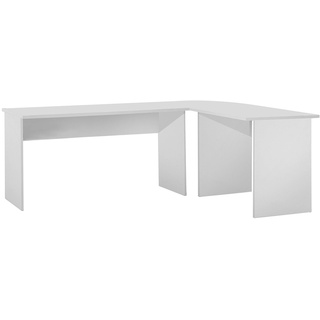 FMD Möbel, Till Winkelkombination, weiß, maße 205.0 x 76.0 x 155.0 cm (BHT)