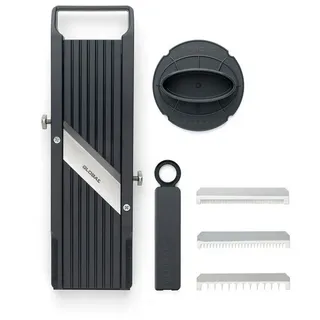 Global GEMÜSEHOBEL 64 mm Würfel/Scheiben/Julienne 1-tlg. Schwarz