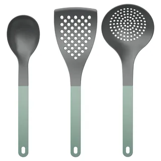 Rosti Kochbesteck-Set New Optima 3-tlg. Küchenhelfer Nordic Green
