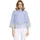 Hemdbluse blau 42