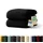 Premium Handtuchset 50 x 100 cm schwarz 2 St