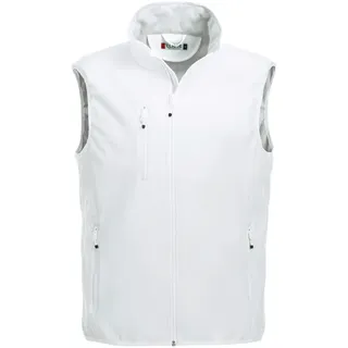 CLIQUE Basic Softshellweste Herren 00 - weiß XS