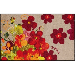 Rosina Wachtmeister Fußmatte Lifestyle Maggio 75x120 cm Flur-Läufer Sauberlaufmatte Eingangs-Teppich bunt Blumen