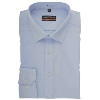 MARVELIS Businesshemd Businesshemd - Body Fit - Uni blau 41