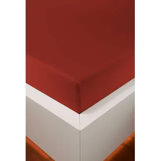bellana Spannbettlaken Jersey-Elasthan 90 x 200 - 120 x 220 cm braun 1 St.