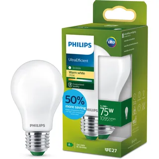 Philips LED-Lampe E27 5,2W 1095 lm warmweiß