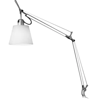 Artemide - Tolomeo Basculante, Body + Schirm aus Satin Ø 18 cm