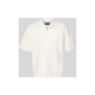 Relaxed Fit Freizeithemd aus reiner Baumwolle Modell 'Eligino', Offwhite, XL