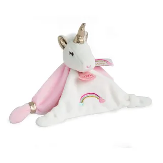 Doudou et Compagnie Einhorn 18 cm Rosa