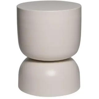 sweeek - Beistelltisch, Sofaende, Nachttisch aus Metall, Madi, Ø32 x H 42 cm