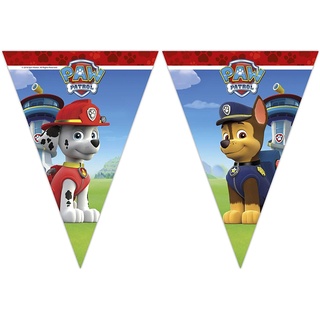 Procos 81369 Wimpelkette für Party, Paw Patrol, mehrfarbig, PR89507