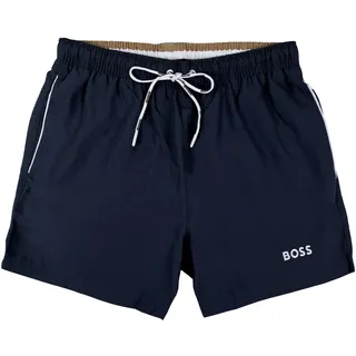 BOSS Herren Badeshorts Badehose Dogfish, Farbe:Navy, Artikel:-413 Navy, Größe:XL - XL