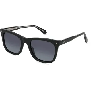 Polaroid PLD 4167/S/X Unisex-Sonnenbrille Vollrand Quadratisch Acetat-Gestell, schwarz