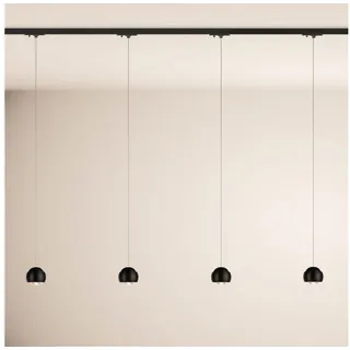 s.luce Beam 4-flg. 200 cm rund schwarz