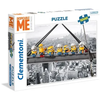 Clementoni® Puzzle Despicable Me Minions 1000 Teile Puzzle, 1000 Puzzleteile, Made in Europe bunt