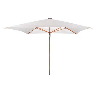 Doppler Sonnenschirm / Gastroschirm "Magic Junior 200 x 200" Holzoptik,gelb,200 x 200 cm
