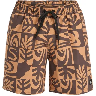 QUIKSILVER Everyday Straight Volley 17 Herren-Badeshorts, Braun, XS