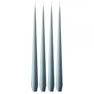ester & erik taper candle steel blue (no. 64) kerze 4x32 cm